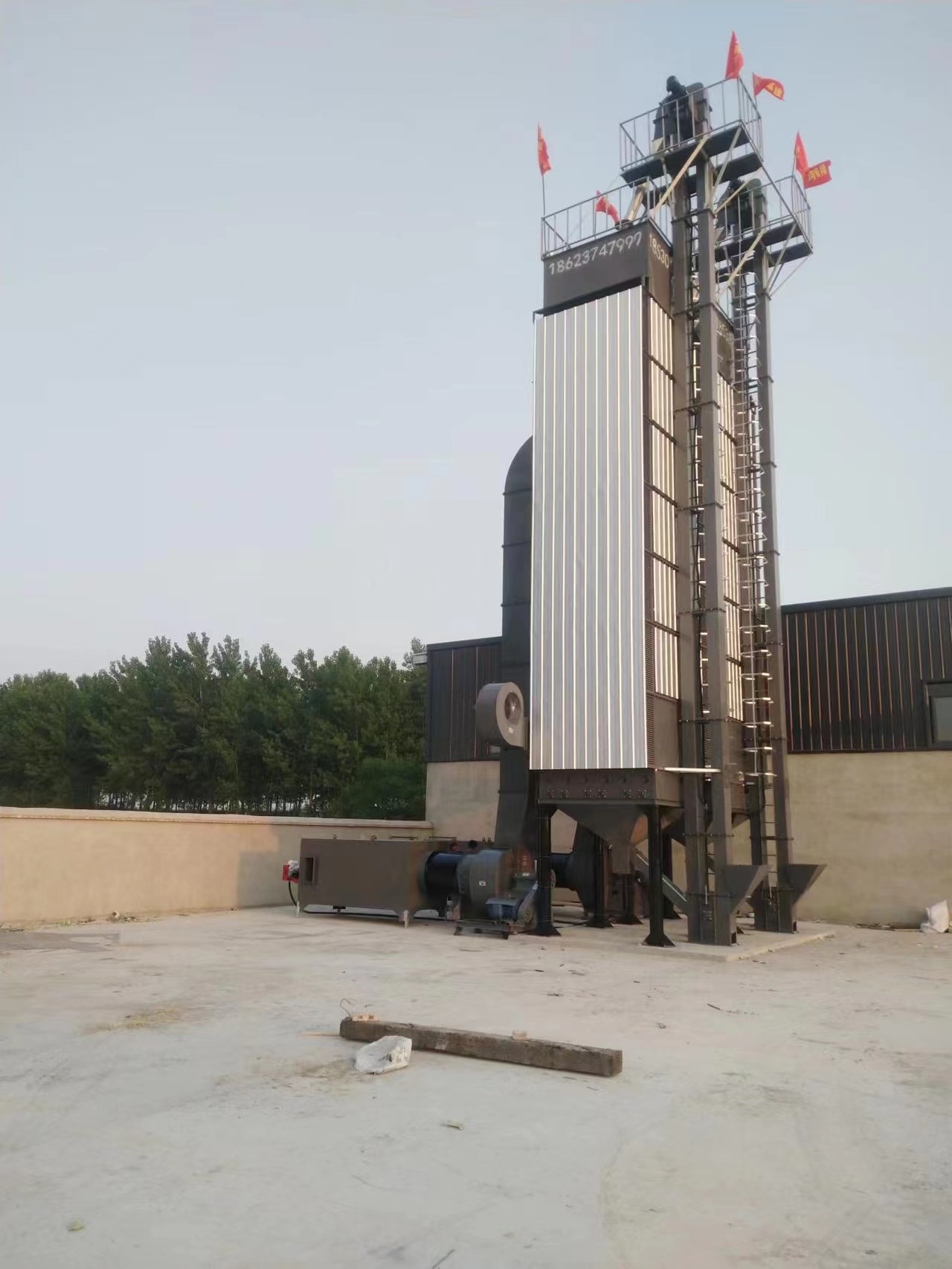 粮食烘干塔